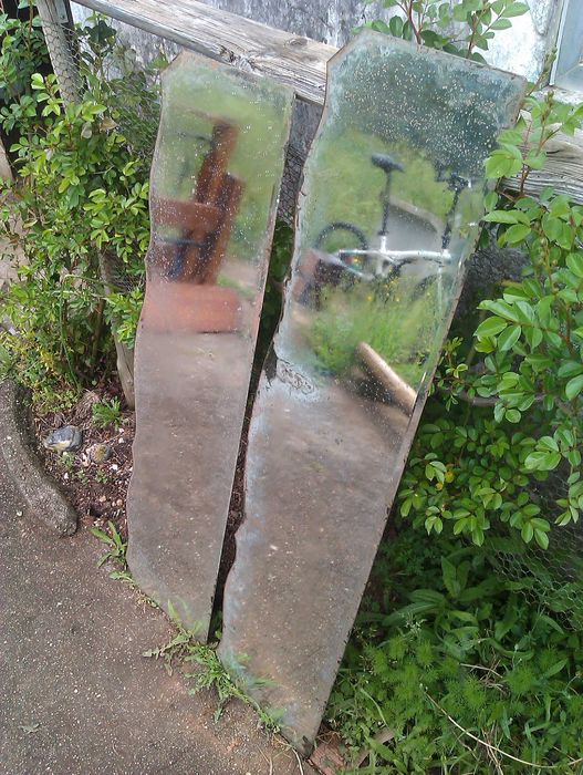 Espelhos de cómoda vintage da década de 60.