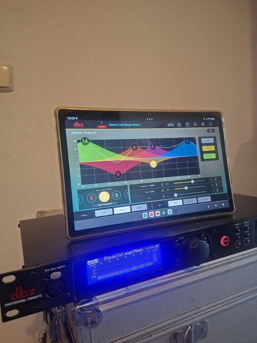 Procesor głośnikowy dbx venu 360 wyjścia wejścia 6/3