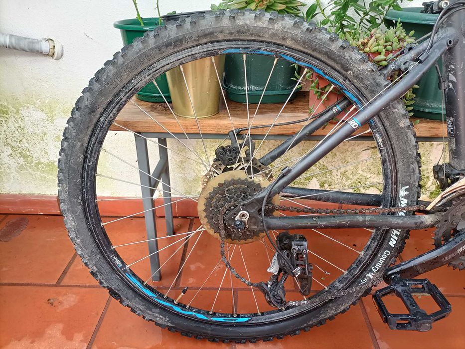 Bicicleta B-Twin MTB - rockrider 500 Tamanho M