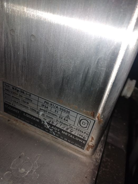 Kotły elektryczne Lozamet,
