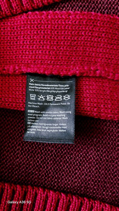 Kari Traa piękny damski sweter,golf.