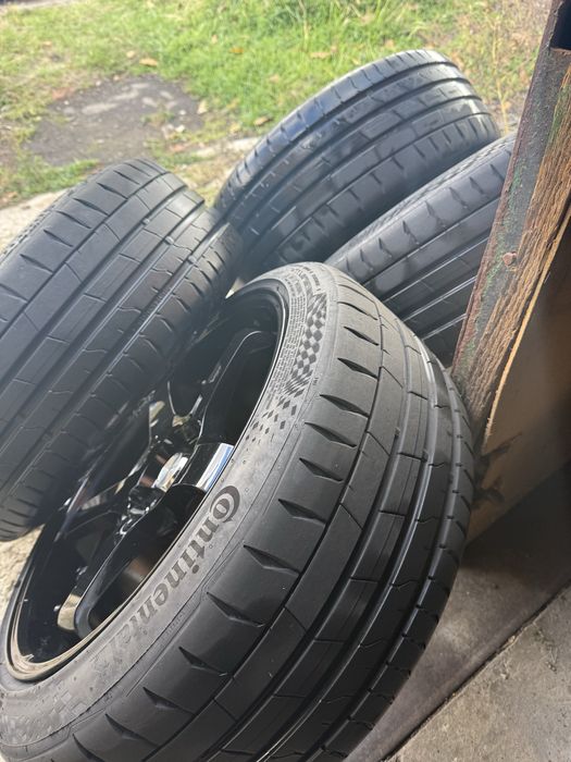 Диски с резиной continental r18 5x112 8,5j et35