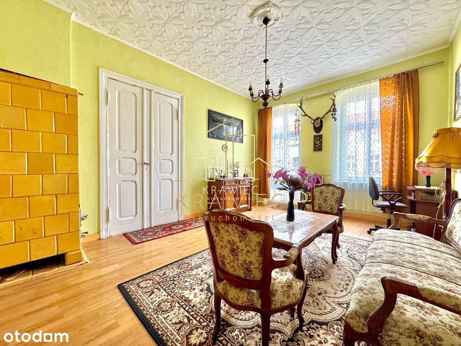 4 Pokoje / Balkon / 144m2 / Centrum / Do remontu