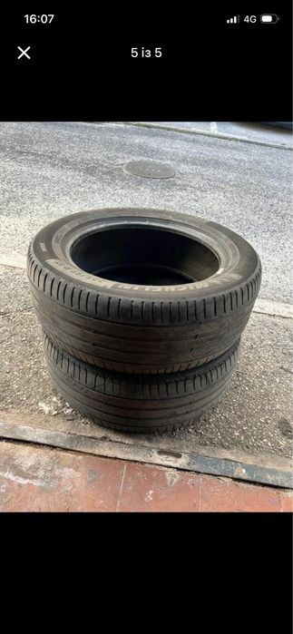 225/55/17 Michelin 2 pneus