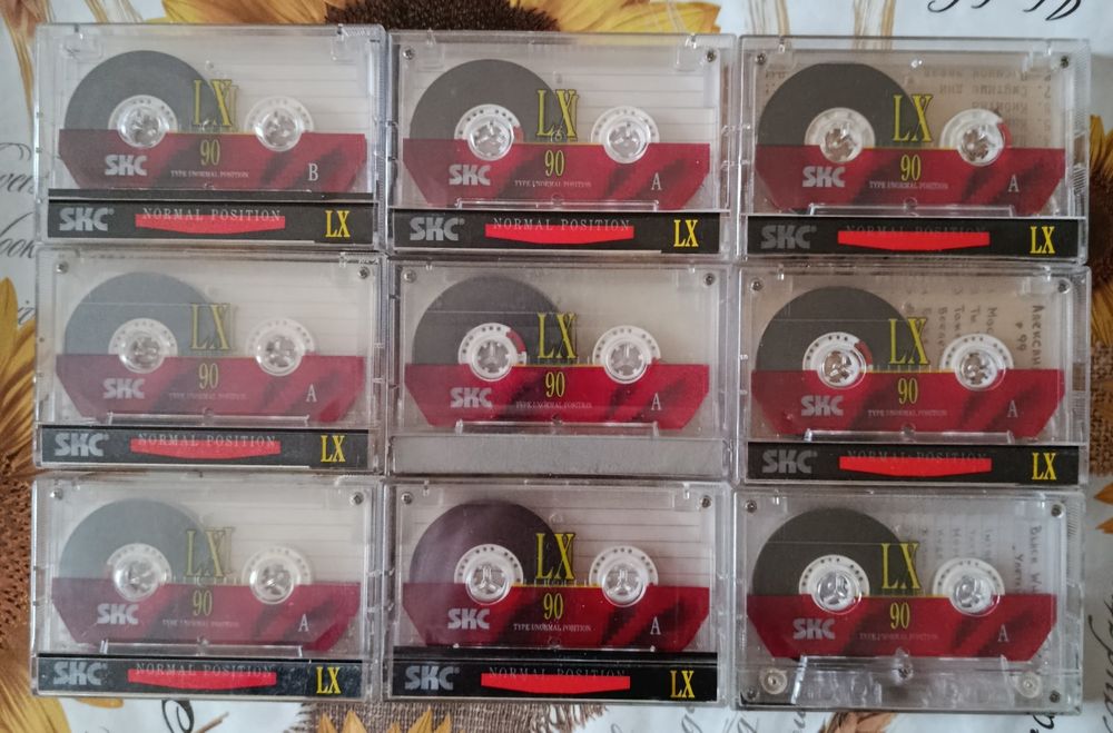 Аудиокассеты SKC LX 90: 200 грн. - CD / DVD / пластинки / кассеты