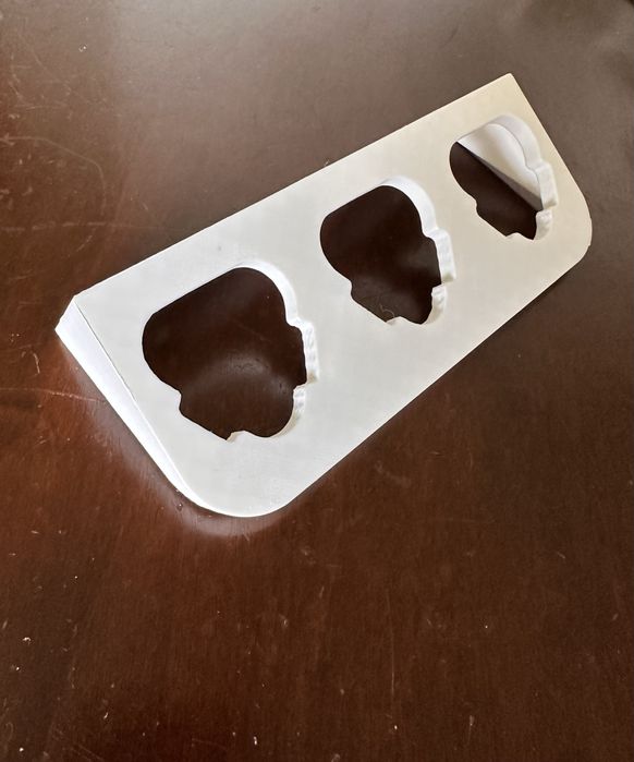 Suporte 3 Baterias Milwaukee M12