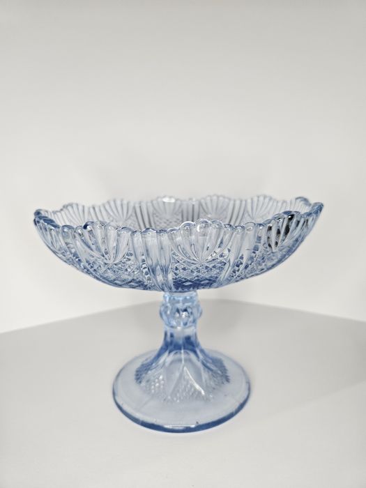 Patera na nodze HSG Ząbkowice nr kat. 320 wachlarze niebieska