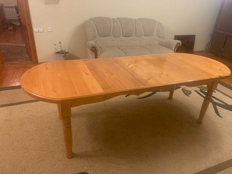 Стіл деревяний 2.2м