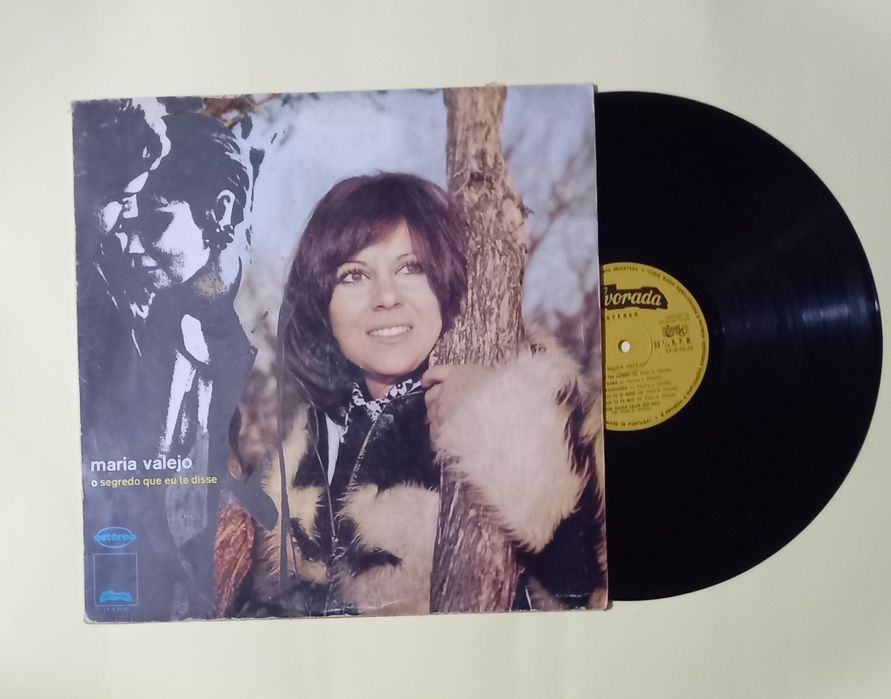 disco vinil LP Maria Valejo o segredo que eu te disse LP