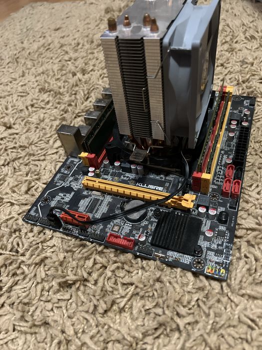 Комплект материнская плата оперативная память ddr 3 процессор xeon пк