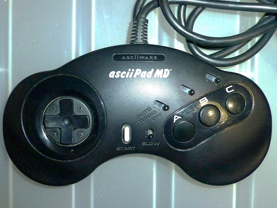 Геймпад, джойстик, AsciiPad MD, для SEGA Mega Drive, Genesis, ОРИГІНАЛ