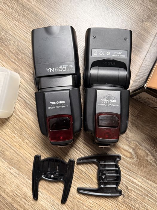 Zestaw 2× Yongnuo YN560 III | Lampy błyskowe | Sprawne