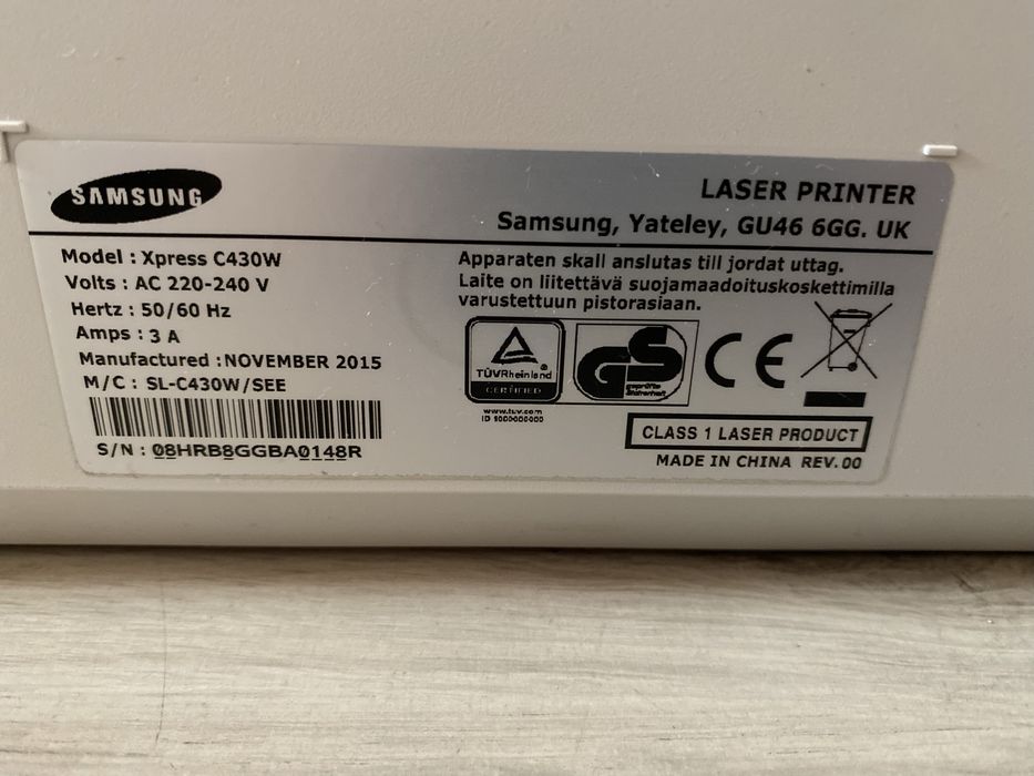 Drukarka Samsung Xpress C430W