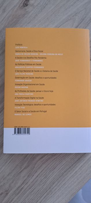 Livro "Saúde em Portugal"