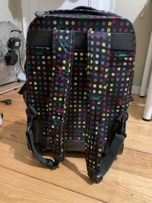 Mochila Kipling preta