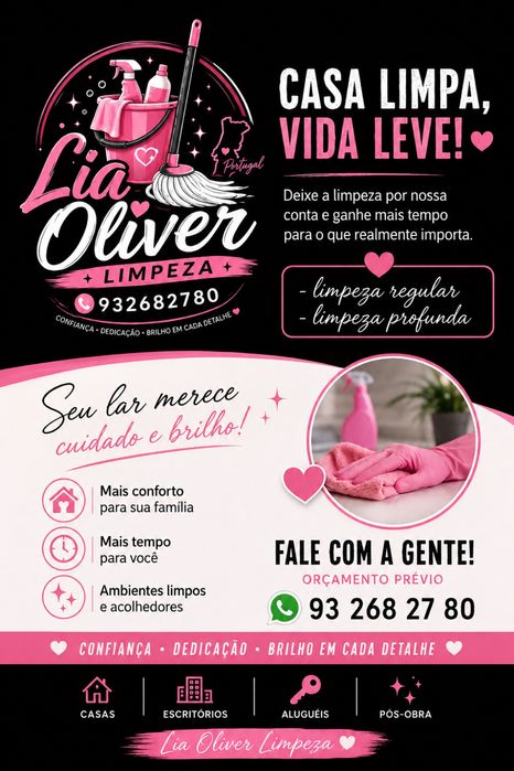 Limpeza regular Carcavelos e Parede