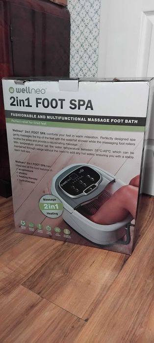 Masażer Wellneo Foot Spa 2w1