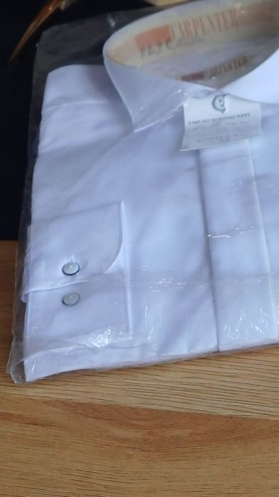 Koszula biała męska nowa
