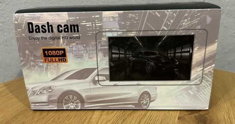 Wideorejestrator samochodowy przód tył fullHD gratis karta 64gb