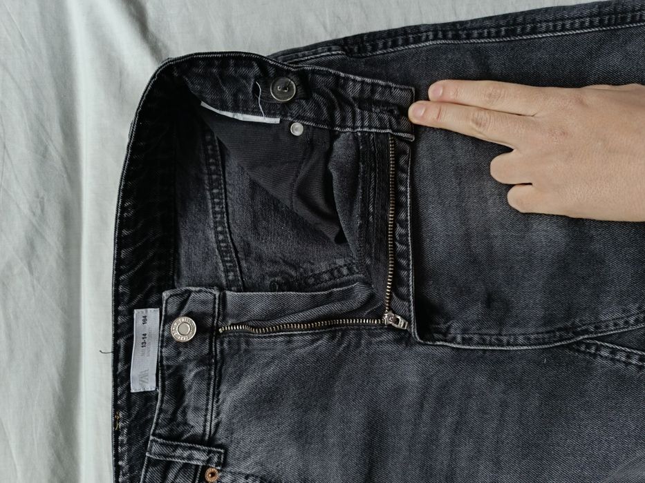 Zara r. 164 cm jeansowa spódnica