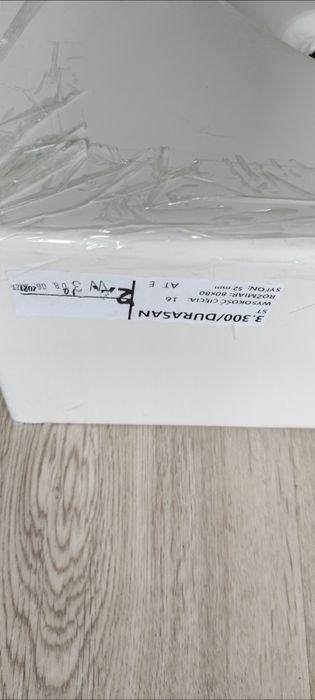 NOWY! Brodzik kwadratowy 80x80