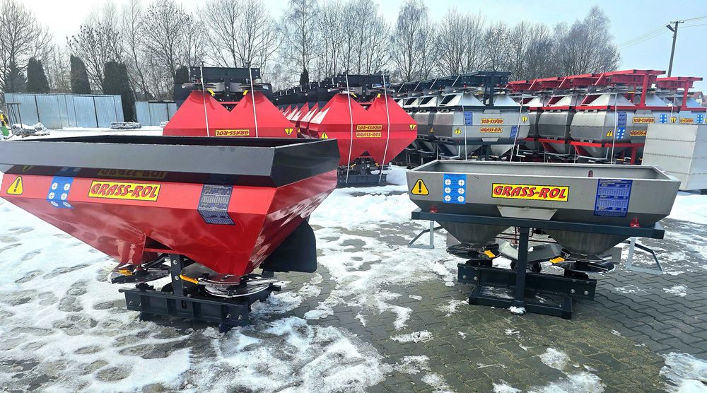 Rozsiewacz nawozów dwutarczowy N056-TYP MASTER JUNIOR- GRASS-ROL- 2026