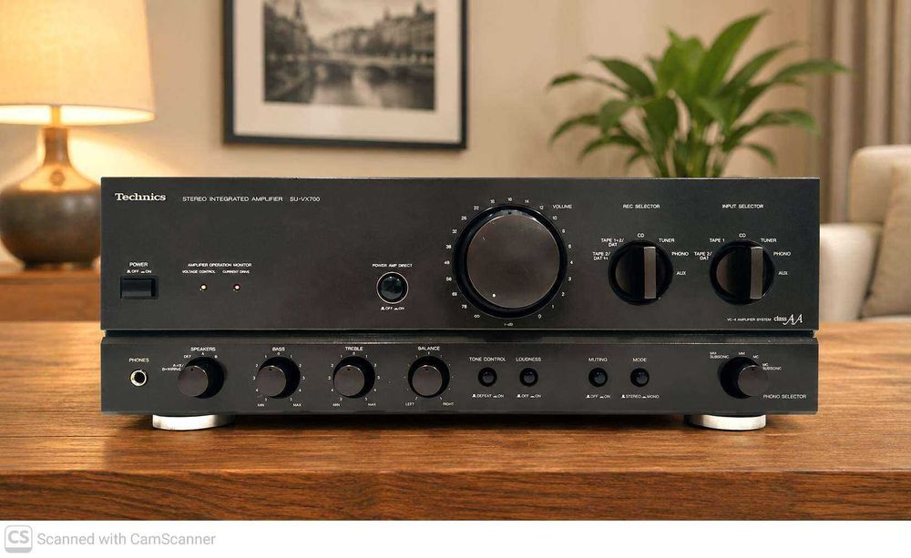 vendo amplificador de som da marca technics su-vx700 em estado impecável