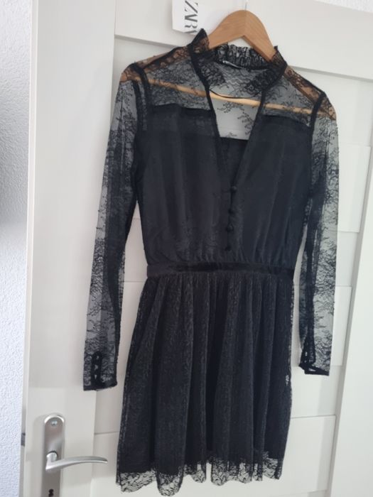 Sukienka czarna Zara xs/ xxs