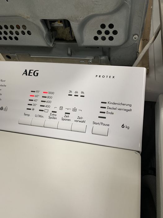 Вертикальна пральна машина   з Європи AEG