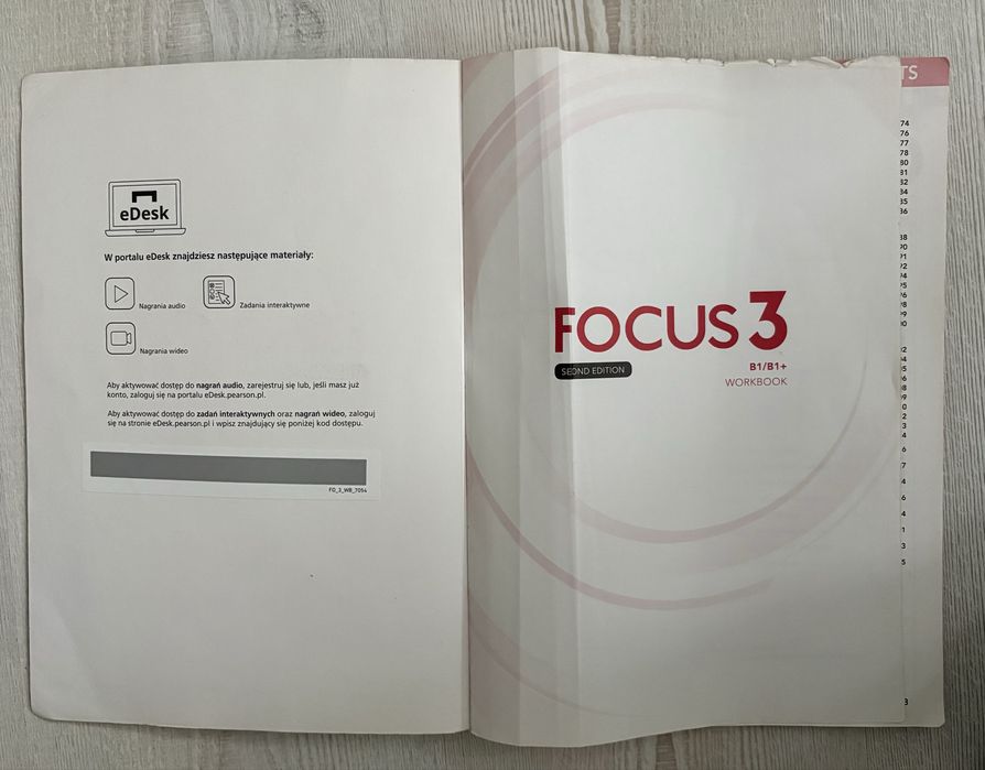Focus 3 | Pearson | Workbook | 13,99zł | Darmowa dostawa