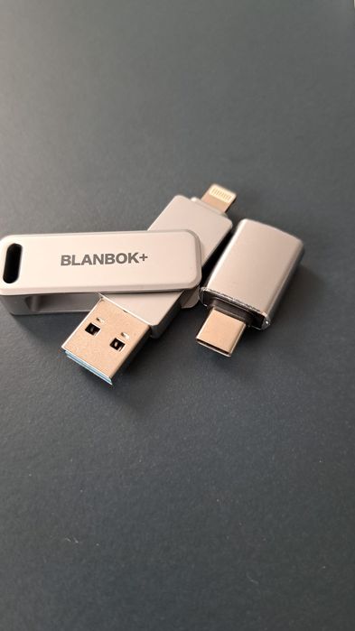BLANBOOK+  128gb  pendrive  flash drive dla Android  Apple Widnows ,Nowy zapakowany