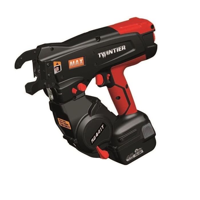 Wiązarka do zbrojeń MAX Twintier RB443T 14,4 V 2 akumulatory tjep
