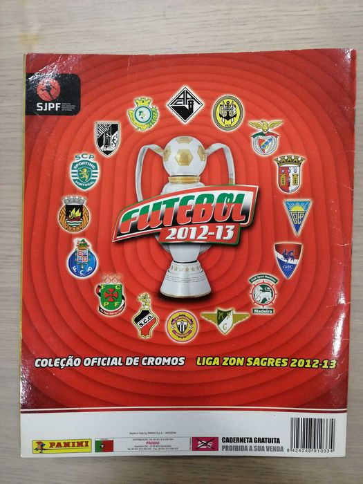 Caderneta Futebol 2012-13 - Panini [Incompleta]