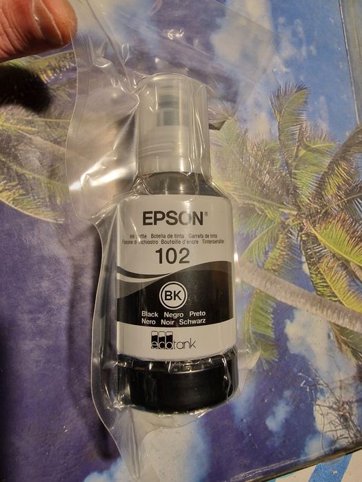 Tinteiro Epson ecotank preto 102 Novo
Novo - Selado
127 ml.

Compatibi