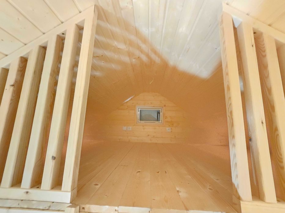Domek drewniany typu STODOŁA 28m² – komfort, design i szybki montaż!