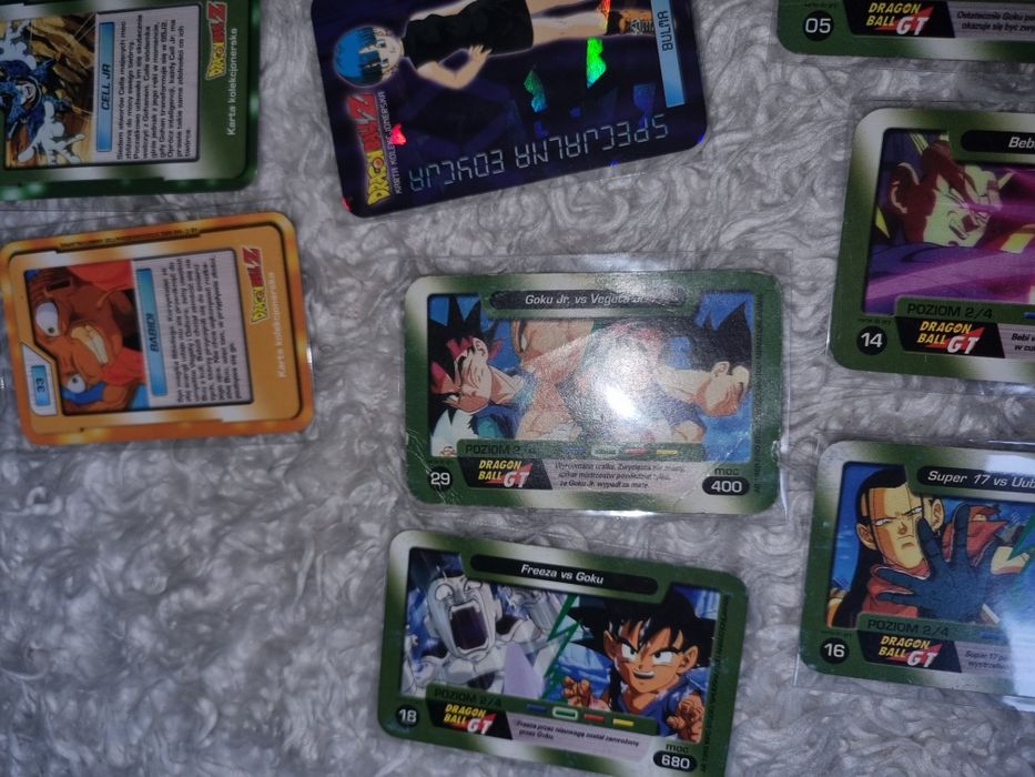 Karty chio Dragon Ball 107sztuk