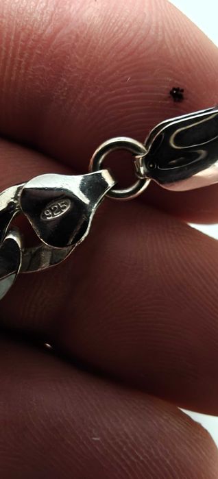 Łancuszek pancerka 925