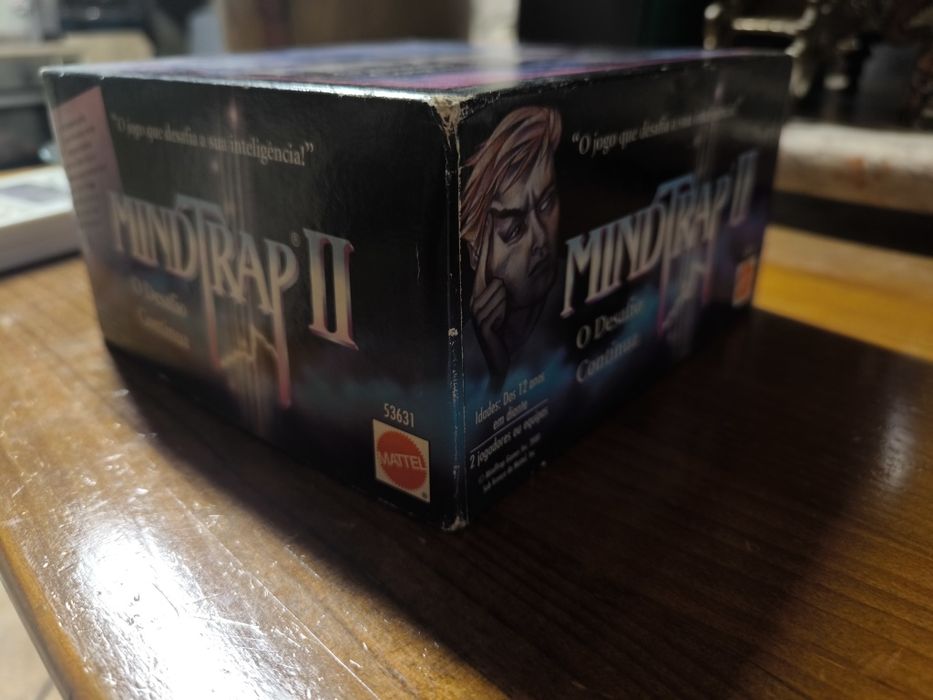 Jogo Mindtrap II - O Desafio Continua.
Jogo de tabuleiro Mindtrap II,