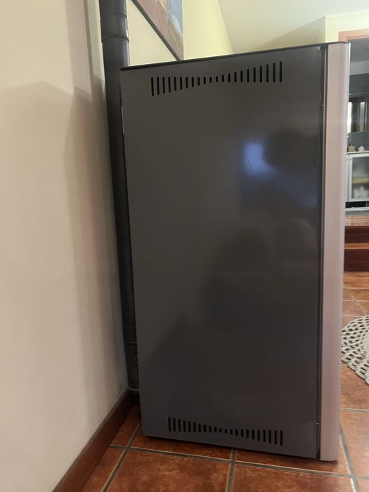 Salamandra a pellets