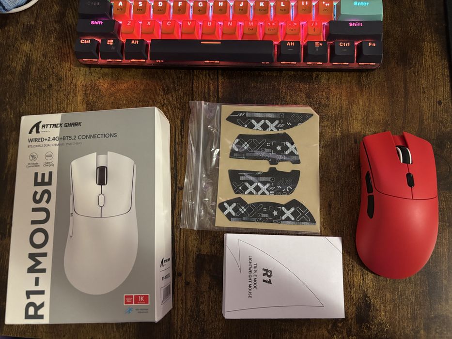 Attack shark r1 - mouse: 555 грн. - Периферійні пристрої Львів на Olx