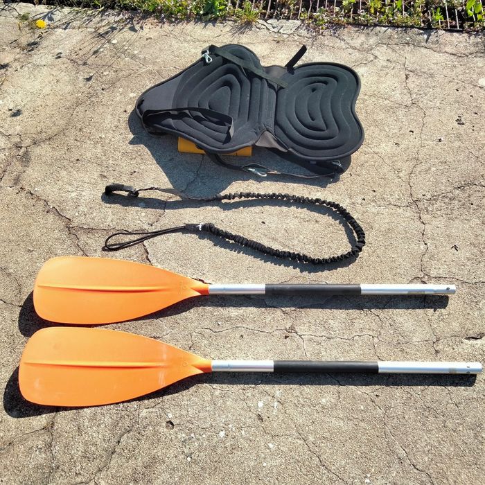 Banco ,pagaia e linch de segurança da pagaia