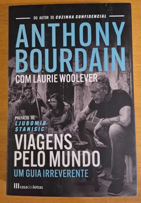 Livro "Viagens pelo Mundo" de Anthony Bourdain - Completamente NOVO
