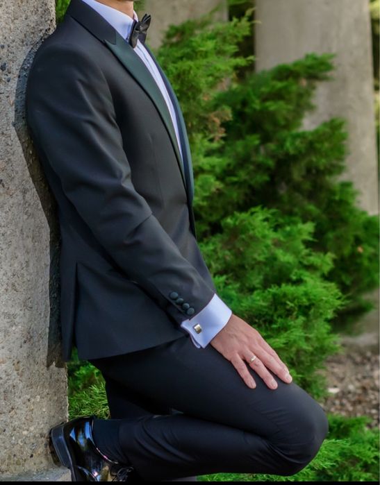 Garnitur ślubny smoking 176/50