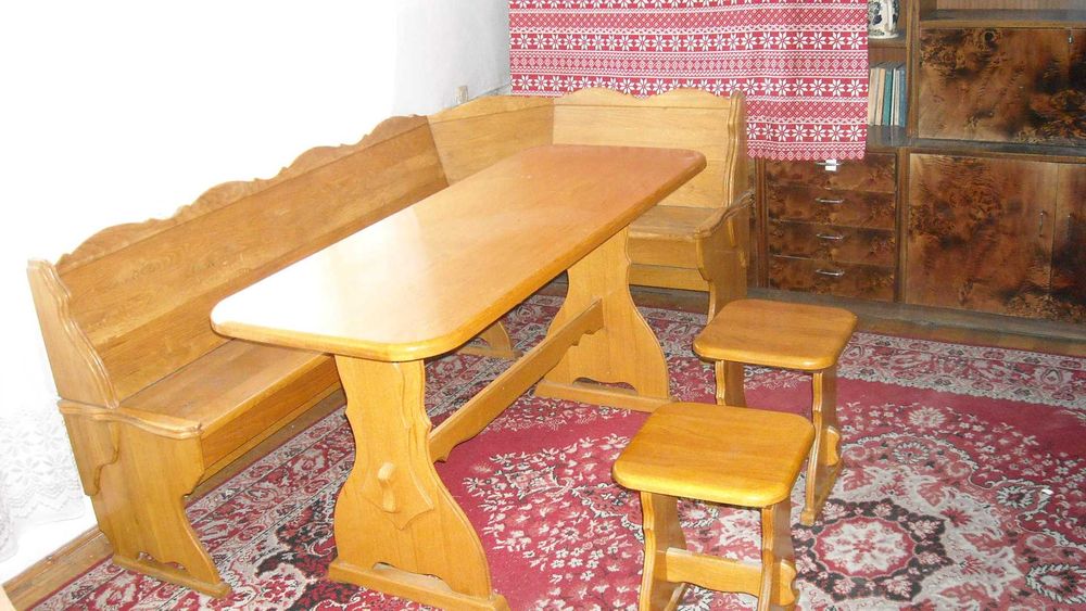 NAROŻNIK kuchenny dębowy