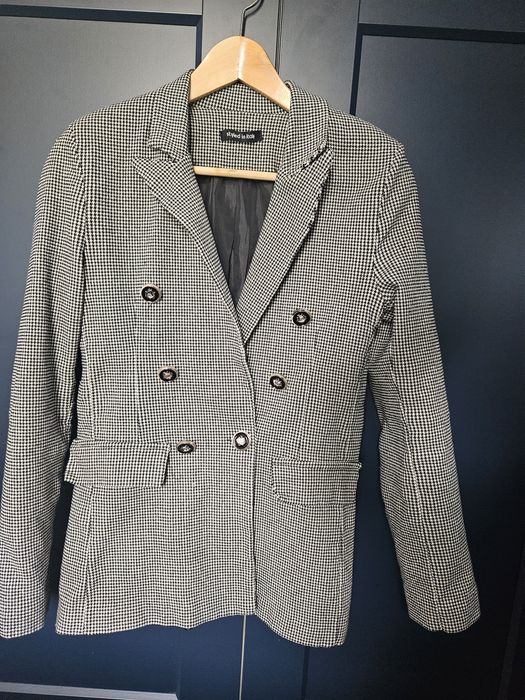 Marynarka w pepitkę Styled in Italy rozm.S/36
