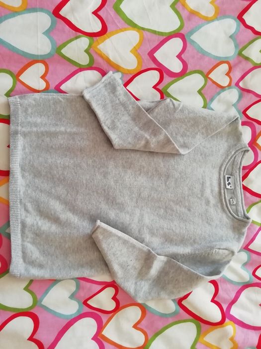 New Knitted Sweater for Ages 4–5