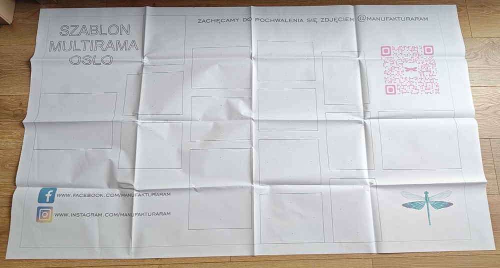 Multirama Oslo zestaw ramek na zdjęcia czarna