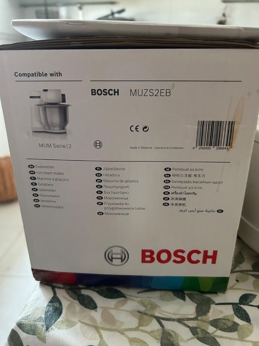 Máquina de gelados BOSCH