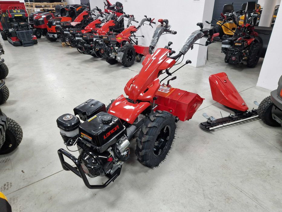 Traktor jednoosiowy MC370 z glebogryzarką 80cm Loncin G420FD