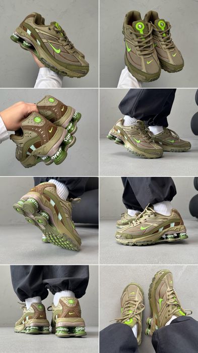 БЕЗ ПЕРЕДПЛАТИ‼️ Кросівки Nike Shox Ride 2 x Supreme / 36-46, ПРЕМІУМ